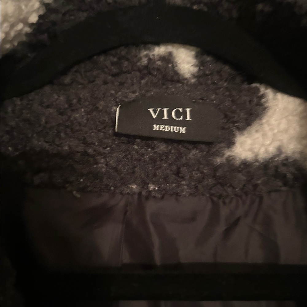 Vici Starry Night Teddy Jacket - Picture 3 of 6